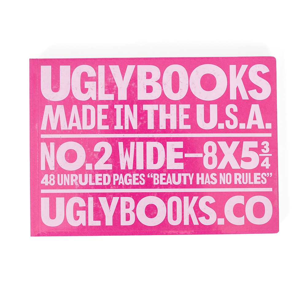 Memo & Notebooks, Art & School, 8"x5.75", Uglybooks, #2, Perfect Bound, Book, 3 Pack, Sprinkles, 963749